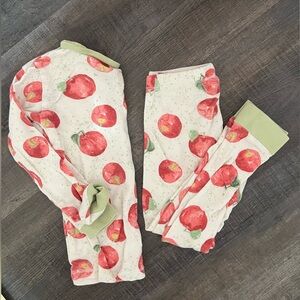 Burt’s Bees Toddler PJs Apples